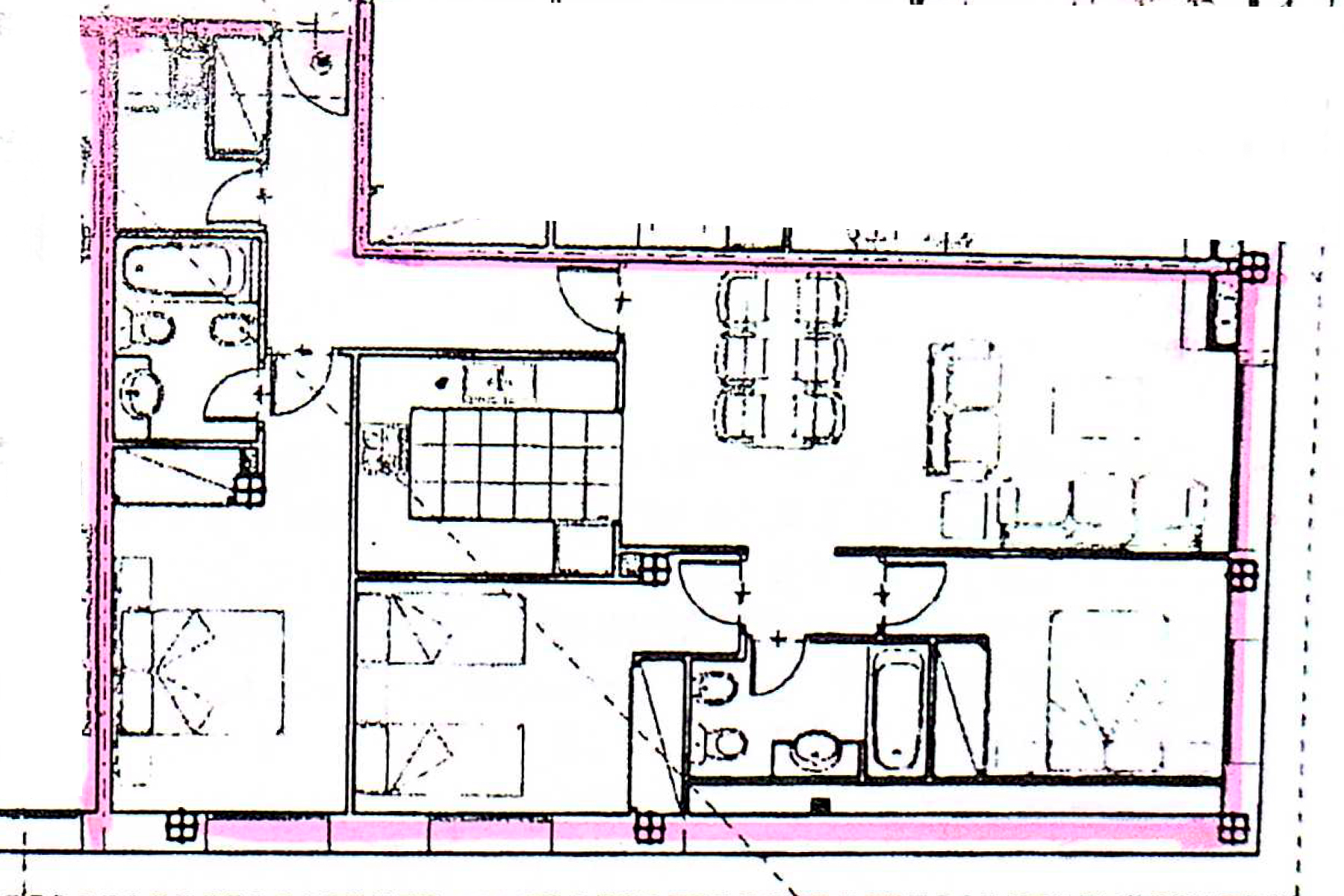 Ático en venta en Canillo, 3 habitaciones, 94 metros