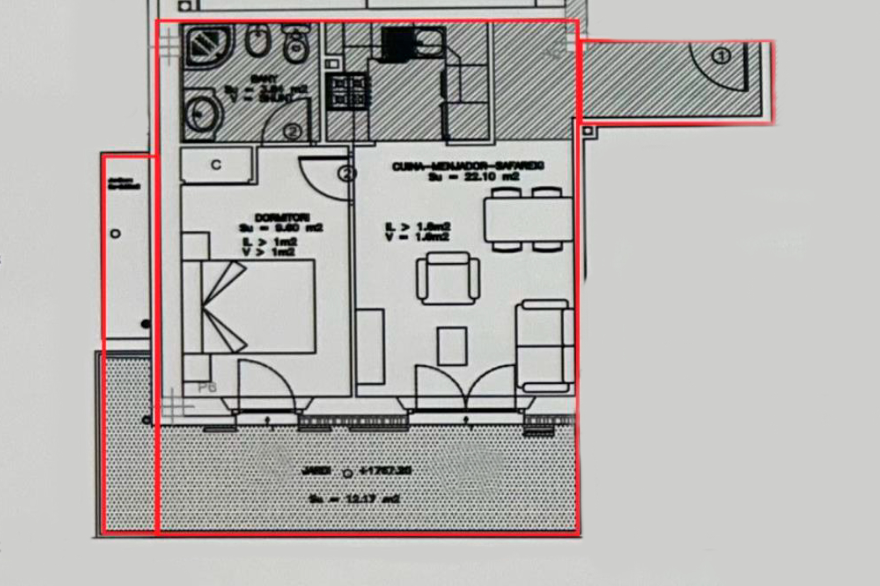 Pis en venda a Soldeu, 1 habitació, 52 metres