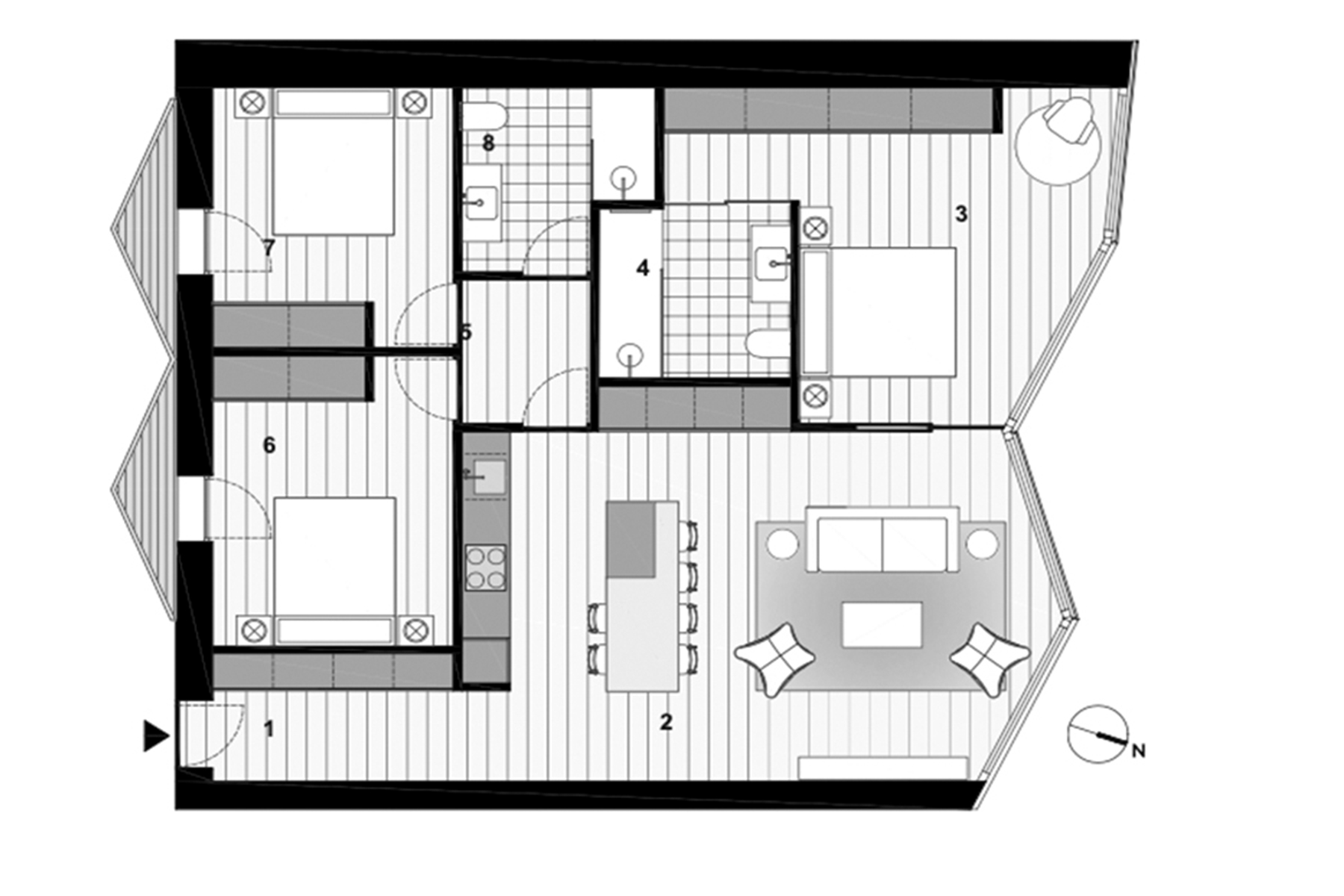 Piso en venta en Andorra la Vella, 3 habitaciones, 108 metros